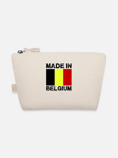 Made in Belgium - Bio-Täschchen - Natur - Vorne