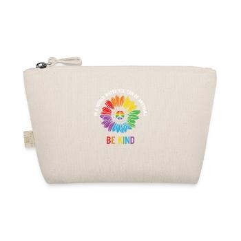 LGBT Design - BE KIND Design - Trousse biologique - nature - Devant