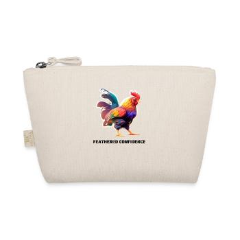 FEATHERED CONFIDENCE - Bio-Täschchen - Natur - Vorne