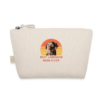 Best Labrador Mom Ever - Organic Pouch - nature - Front
