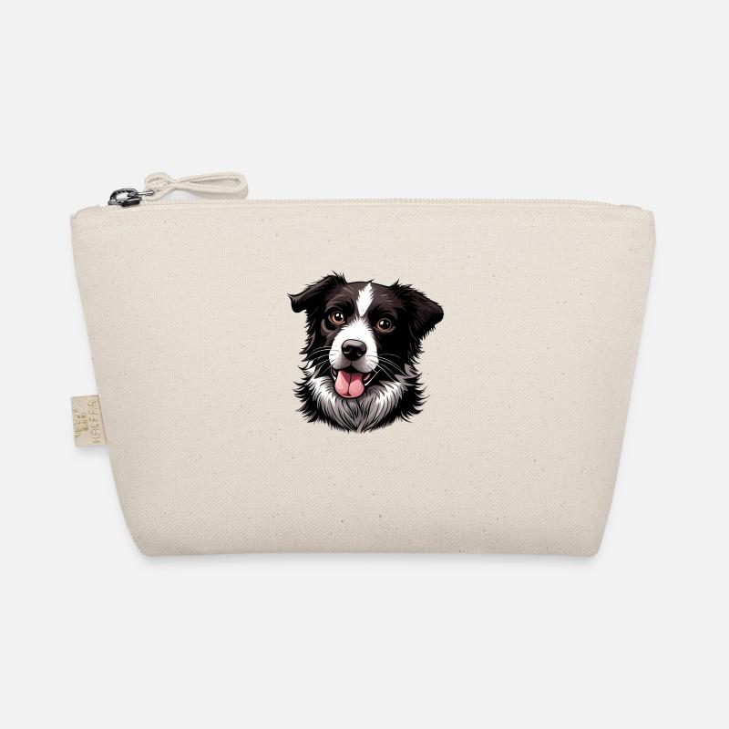 Border Collie Bio-Täschchen