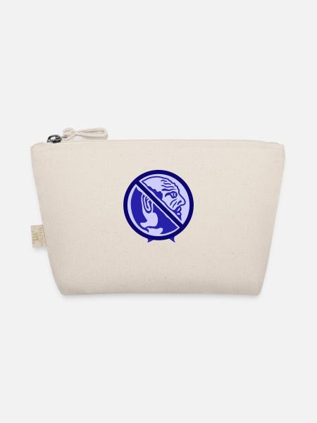 Man, forbidden. Restriction and discrimination - Organic Pouch - nature - Front