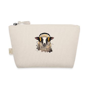 Beki the audiophile sheep - Organic Pouch - nature - Front