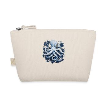 Oktopus Kraken Tintenfisch - Bio-Täschchen - Natur - Vorne