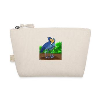 Shoebill Bird Ornithologist Forest I Gift - Organic Pouch - nature - Front
