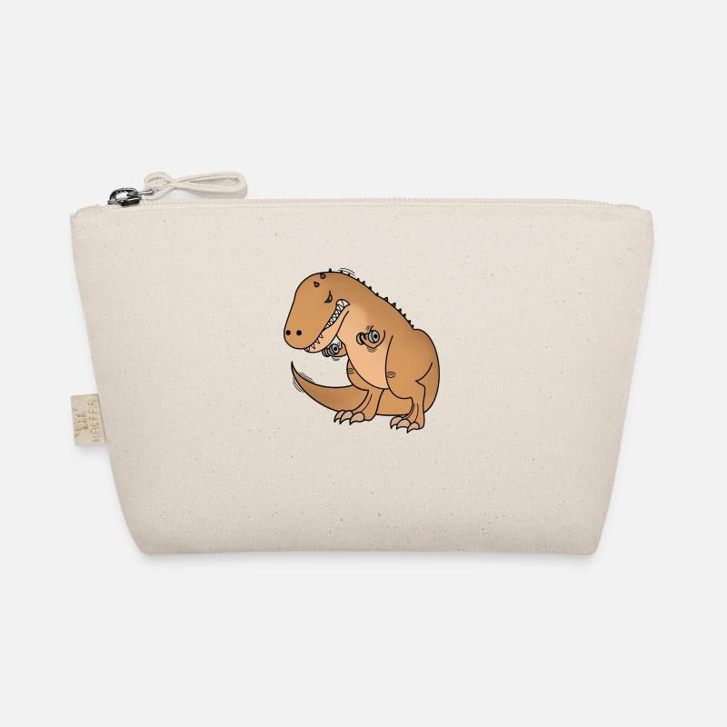 Funny Kawaii Trex, Dinosaur workout Organic Pouch