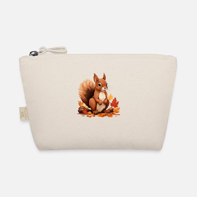 little squirrel - Organic Pouch - nature