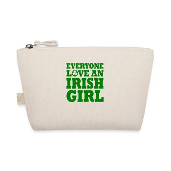 Everyone loves an irish girl - Organic Pouch - nature - Front