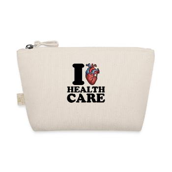I love health care - Organic Pouch - nature - Front