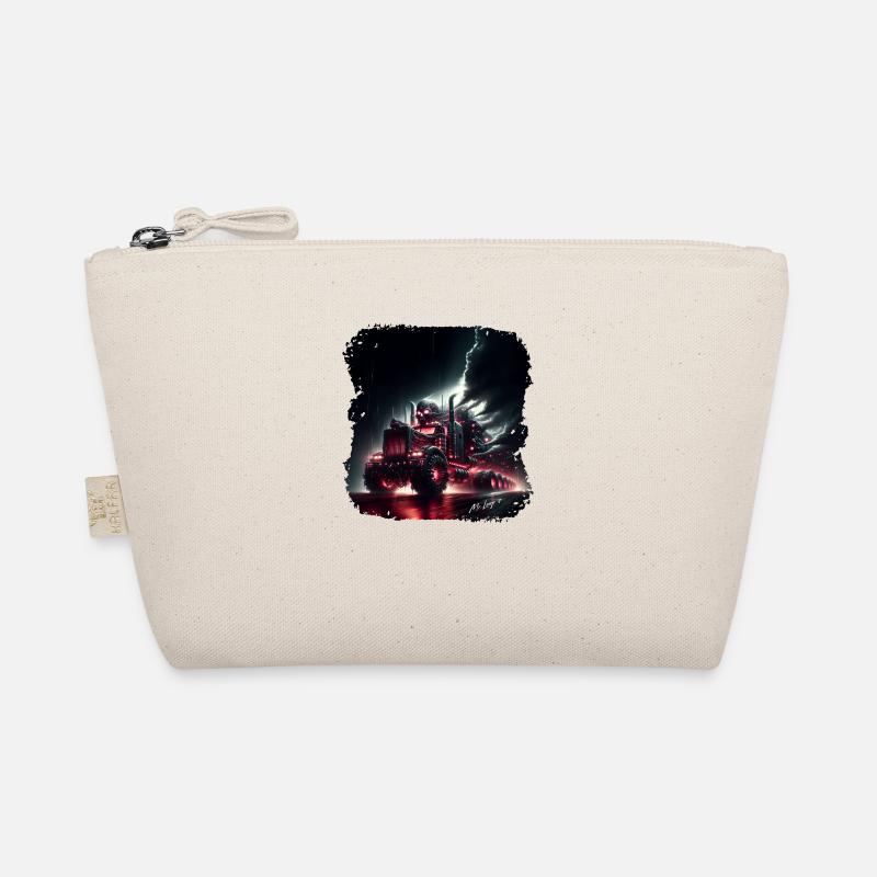Cavalier noir de l’Apocalypse sur un camion Trousse biologique