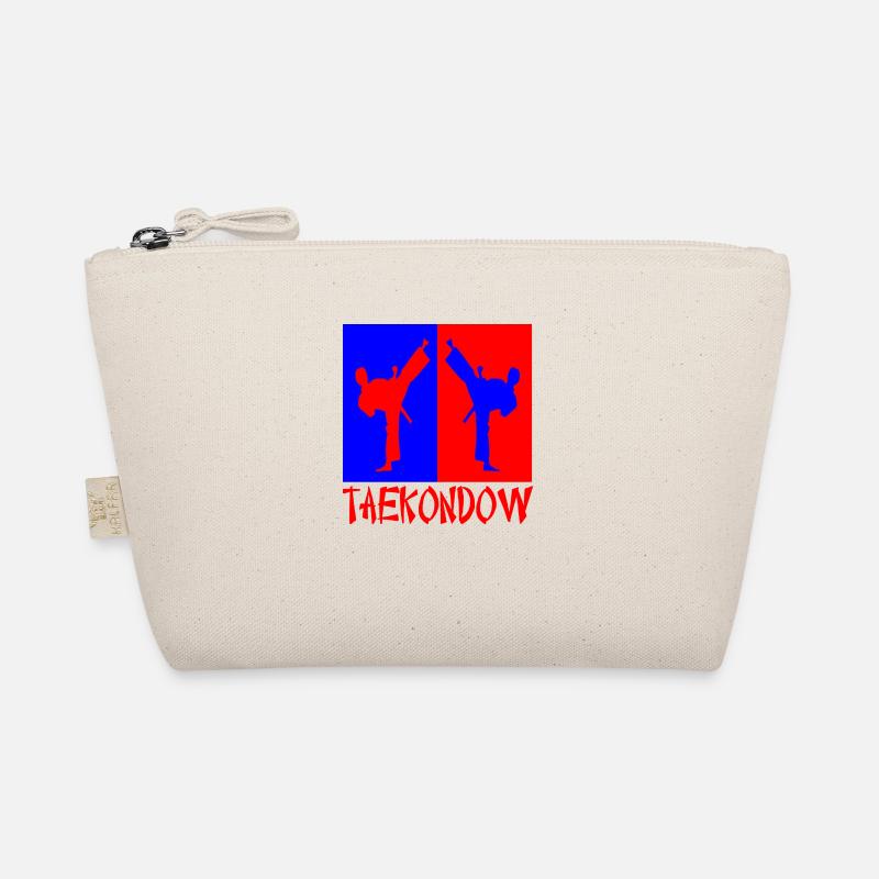 Tkd red and blue Organic Pouch