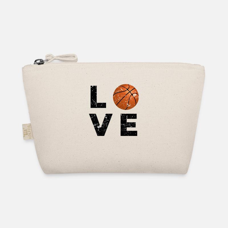 Basketball-Liebe Bio-Täschchen
