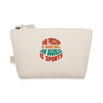 Our Passion Is Basketball - Organic Pouch - nature - Front