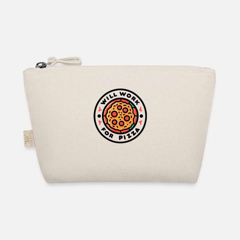 Will Work for Pizza Organic Pouch