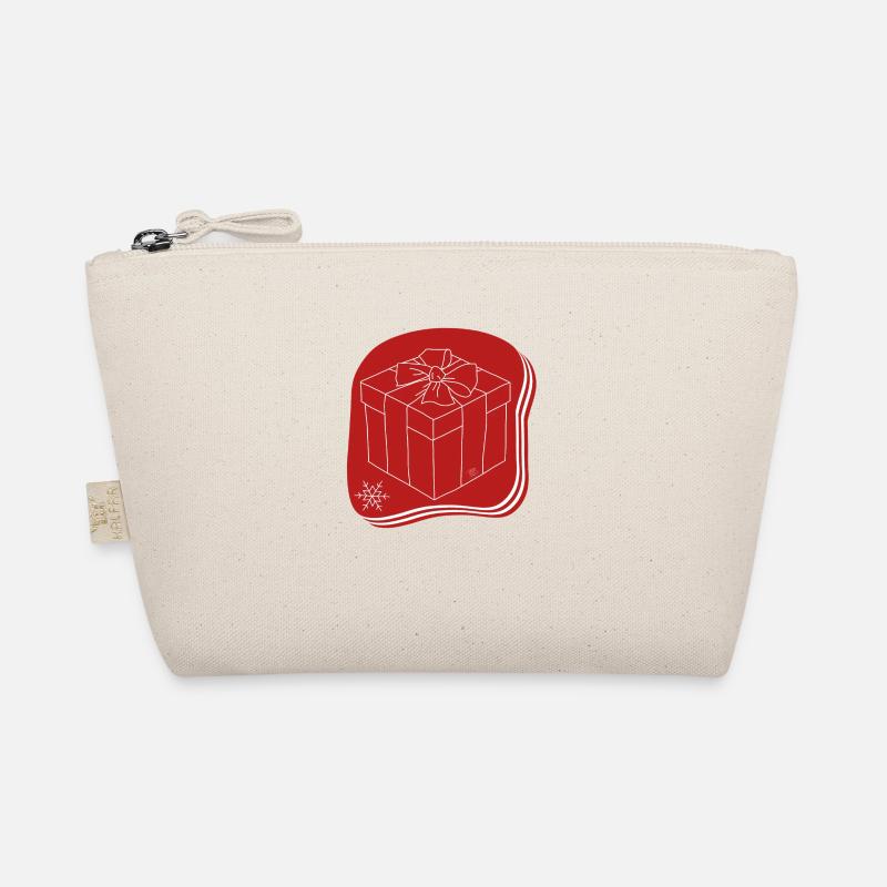 « Cadeau », Boho Line Art Design, série « Noël » Trousse biologique