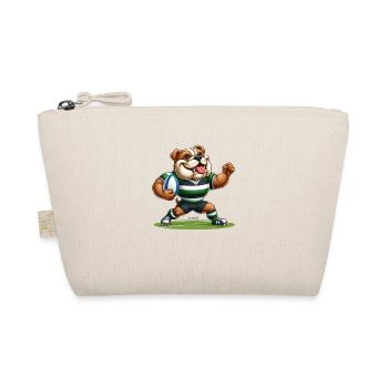 Rugby Bulldog - Organic Pouch - nature - Front