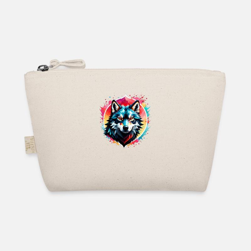 Wolf Tattoo Organic Pouch