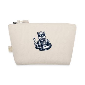 Chien mignon ouvrier de la construction - Trousse biologique - nature - Devant