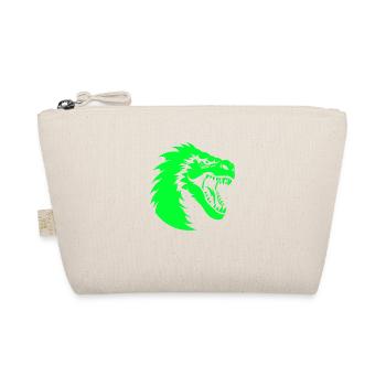 Dinosaur logo - Organic Pouch - nature - Front