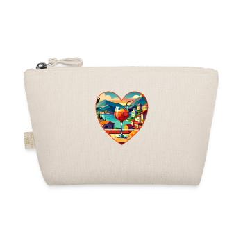 Boire vacances d’été amour rêve chemise cadeau - Trousse biologique - nature - Devant