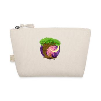 Buddha Monk Namaste Buddhism I Gift - Organic Pouch - nature - Front