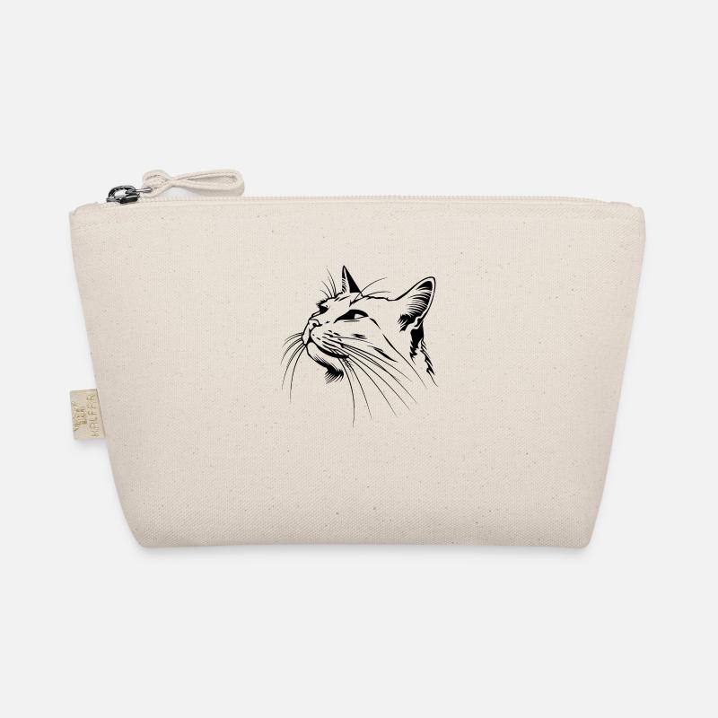 Chat, Motif De Chat, Visage De Chat Trousse biologique