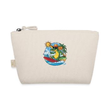Drôle cool alligator surfs - Trousse biologique - nature - Devant