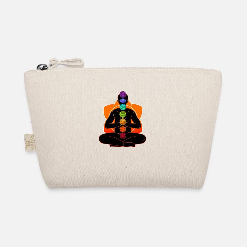 Meditation Chakras Organic Pouch