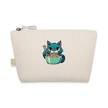 Le chat mange des noldes instantanés - Trousse biologique - nature - Devant