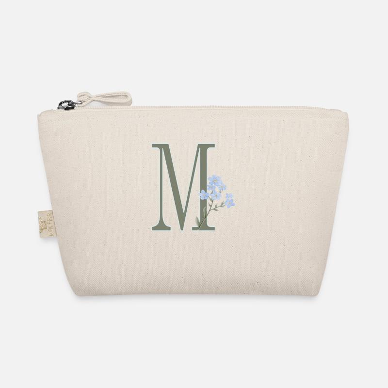 M à fleurs bleues Trousse biologique