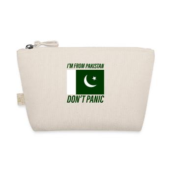 Pakistan Don't Panic - Organic Pouch - nature - Front