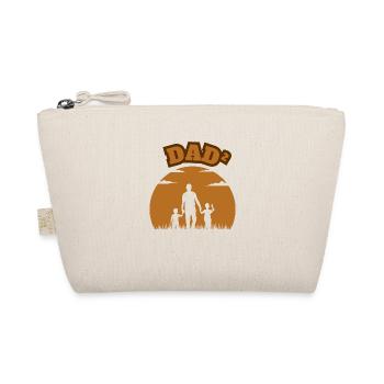 Papa² 2 Fils Marron - Trousse biologique - nature - Devant