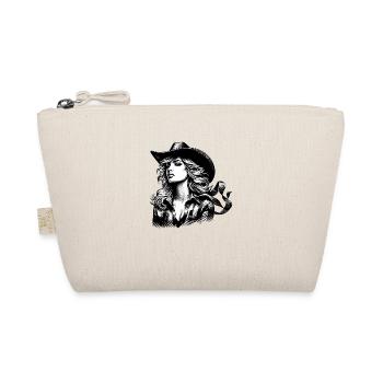 western vintage cowboy fille américain western sauvage - Trousse biologique - nature - Devant