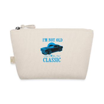 Ich bin nicht alt I M Ein klassisches Geburtstagsgeschenk - Bio-Täschchen - Natur - Vorne