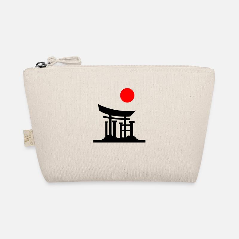 Silhouette de la porte du Japon 01 Trousse biologique