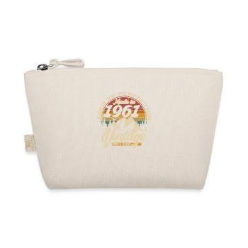 Made in 1961 Vintage Limited Edition Geschenk - Bio-Täschchen - Natur - Vorne