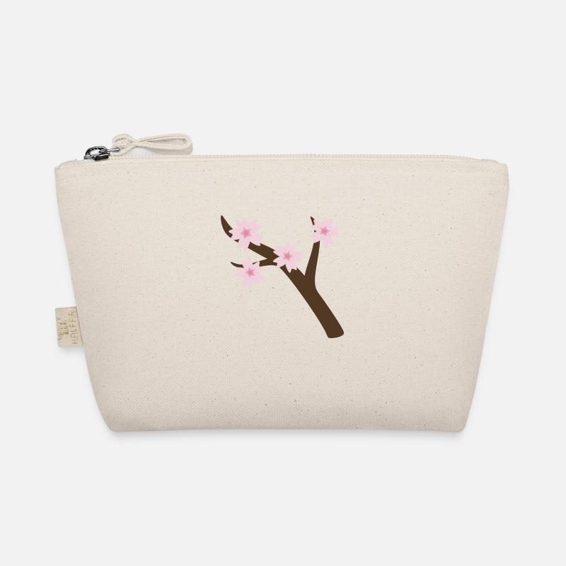Sakura Branch Organic Pouch