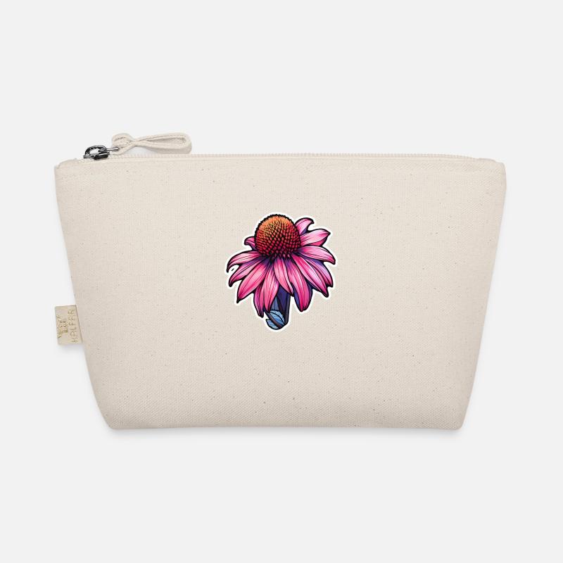Echinacea flower Organic Pouch