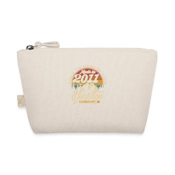 Made in 2011 Vintage Limited Edition Gift - Organic Pouch - nature - Front