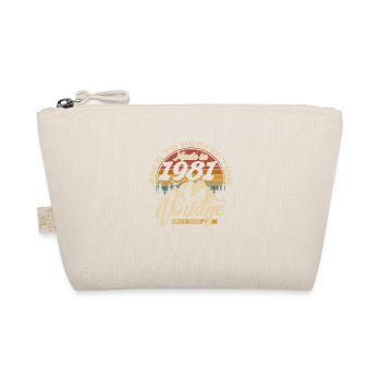 Made in 1981 Vintage Édition limitée Cadeau - Trousse biologique - nature - Devant