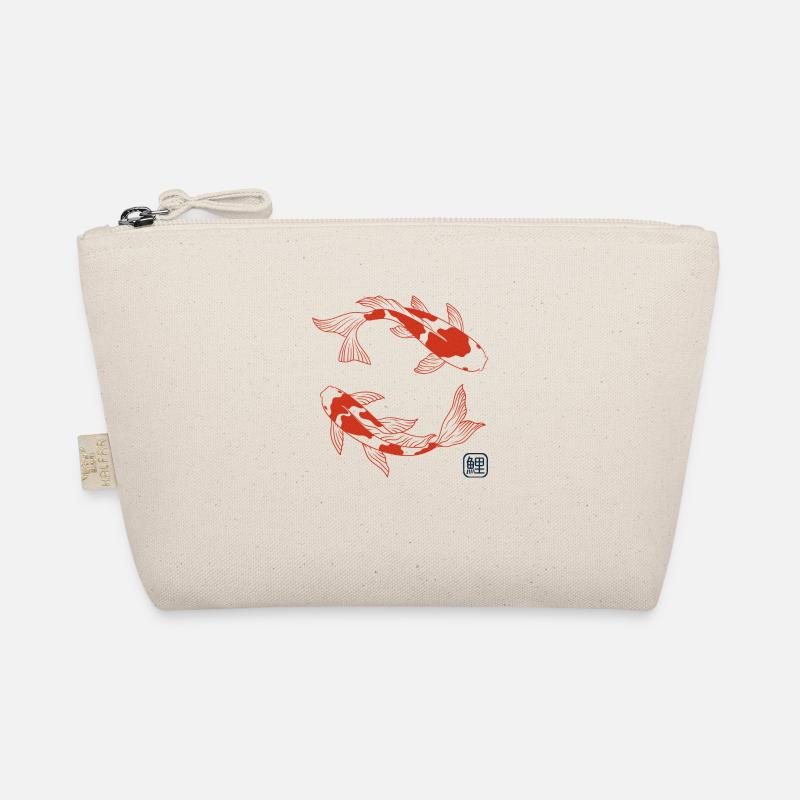 Japanese Koi Fish Organic Pouch