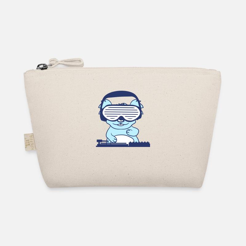 Funny DJ Koala Bear Mixer Cool Party Music Organic Pouch