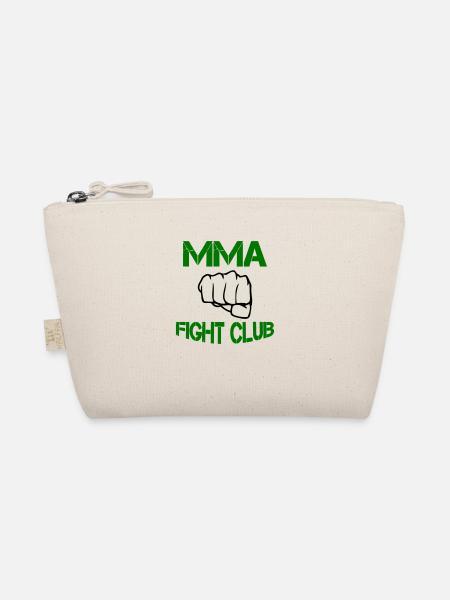 mma fight club - Bio-Täschchen - Natur - Vorne