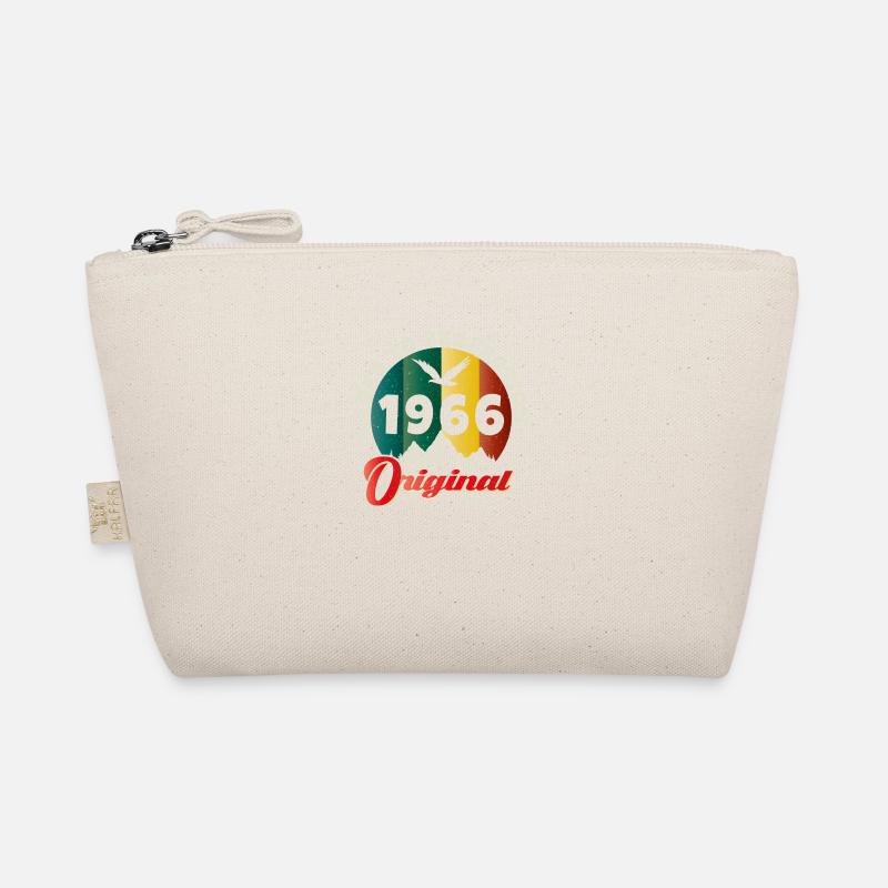 Vintage Birthday 1966 - Retro Gift Idea 1966 Organic Pouch