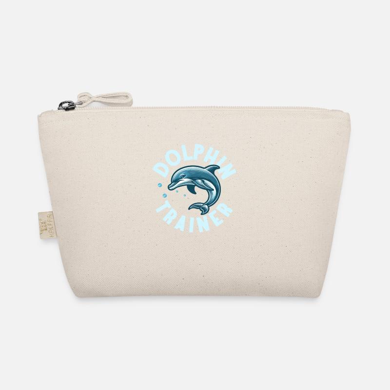 Dolphin Trainer Marine Biology Beach Vacation Organic Pouch