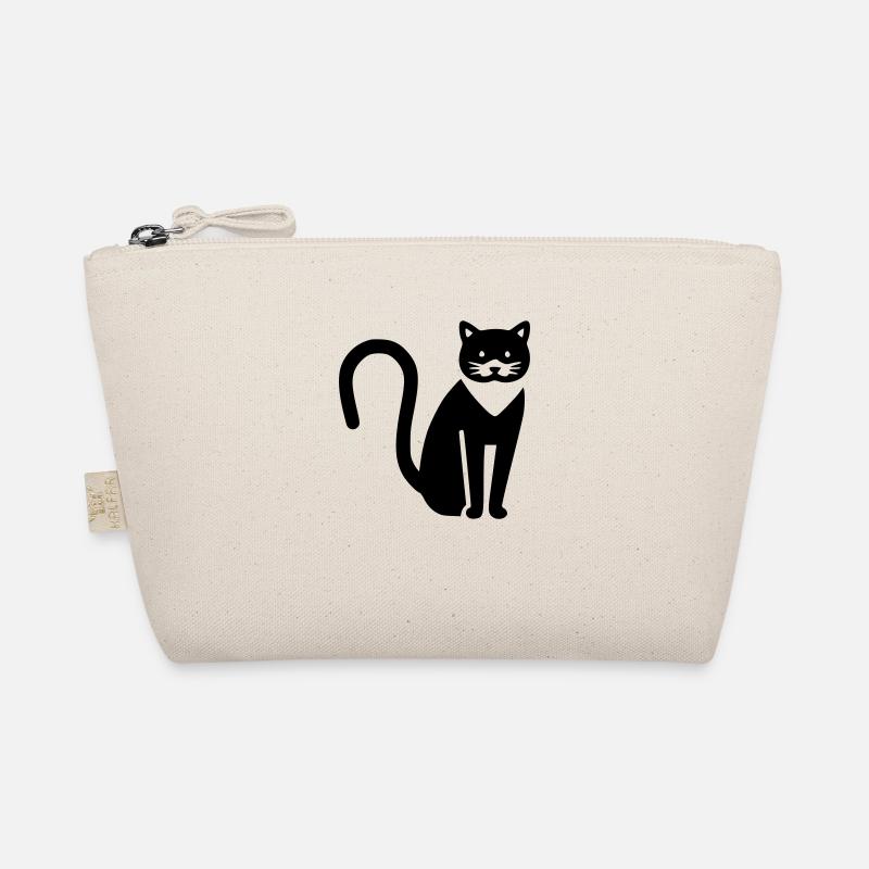 Katze - Bio-Täschchen - Natur