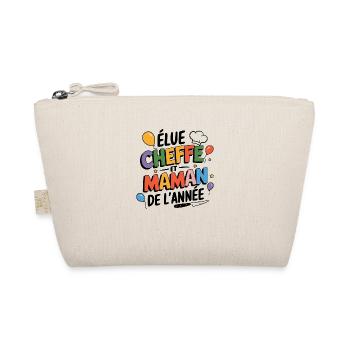 Elue cheffe et maman de l'année - Trousse biologique - nature - Devant