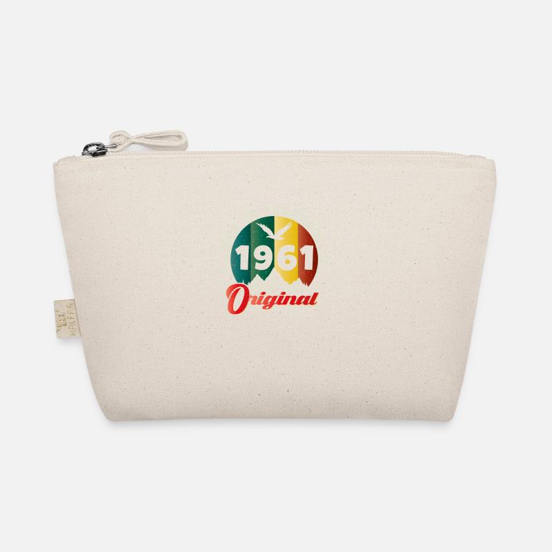 Jahrgang 1961 Geburtstag - 1961 Retro Geschenkidee Bio-Täschchen