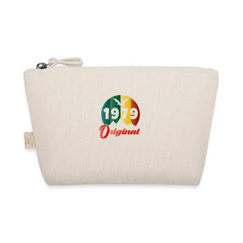 Vintage Birthday 1979 - Retro Gift Idea 1979 - Organic Pouch - nature - Front