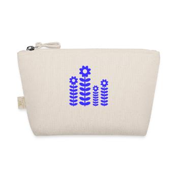 Many Pretty Flowers Colorful Decorative Pattern Beautiful - Organic Pouch - nature - Front